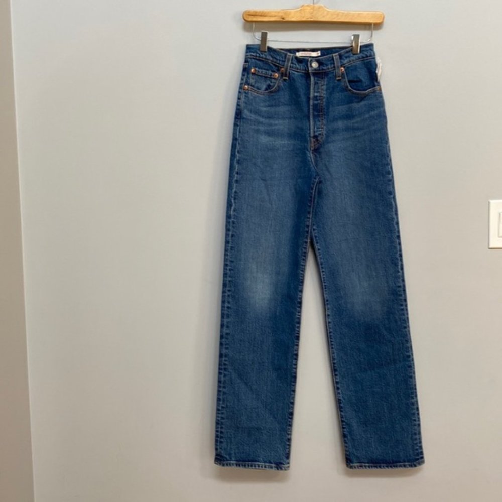 ❗️SOLD❗️Levi’s Ribcage Striaght Jeans Size 26 - Picture 5 of 12